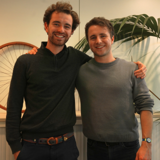 Les fondateurs de Loopz : Alex et Florian. 